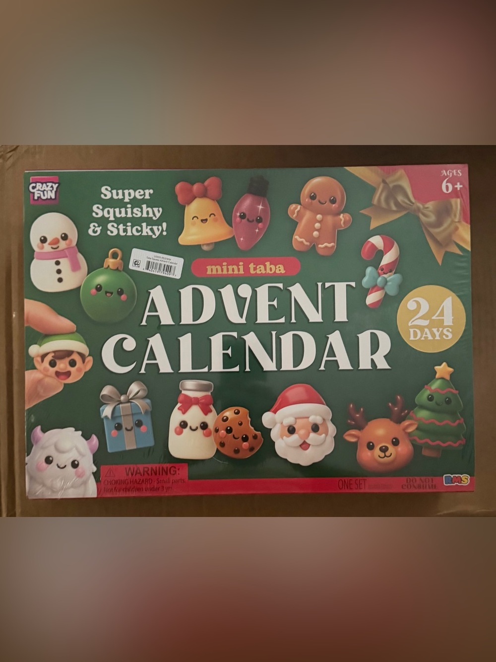 Crazy Fun Mini Taba Advent Calendar Squishy toys